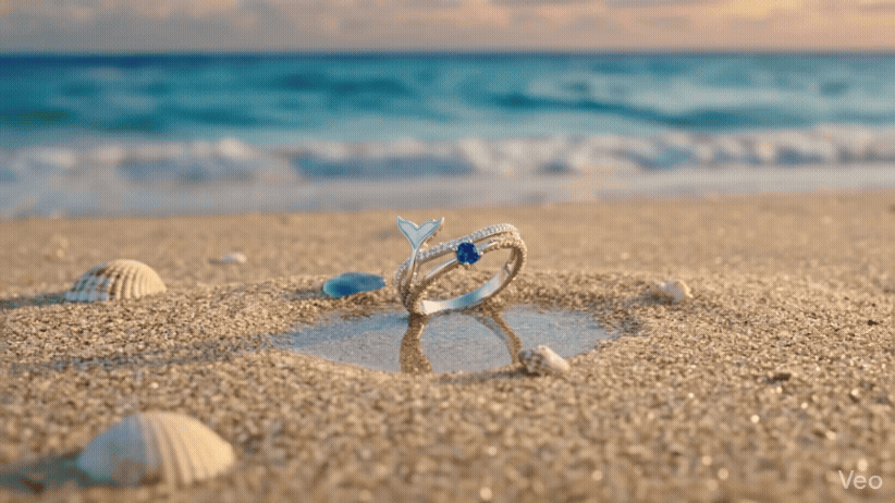 Inspired on the ocean.